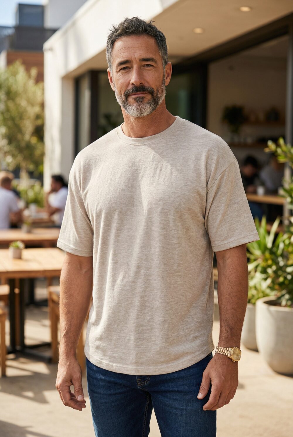חולצה אוברסייז פשתן להקאסה